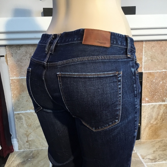 MADEWELL SKINNY STRAIGHT LEG JEANS SZ 28 - Picture 2 of 14